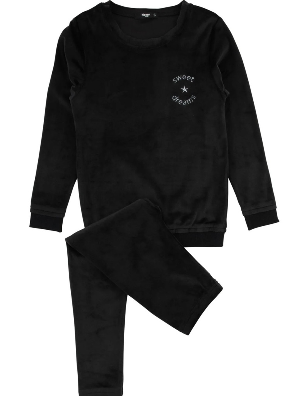 Sweet Dreams Women's Cozy Black Pajama Set